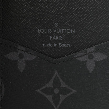 Louis Vuitton Epi Monogram Eclipse Pocket Organizer Blue 6 of 7