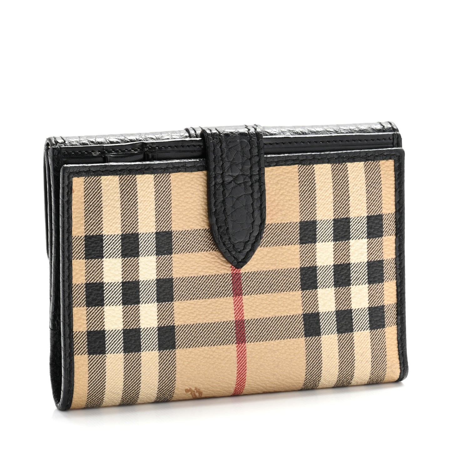 Haymarket Check Compact Wallet Black