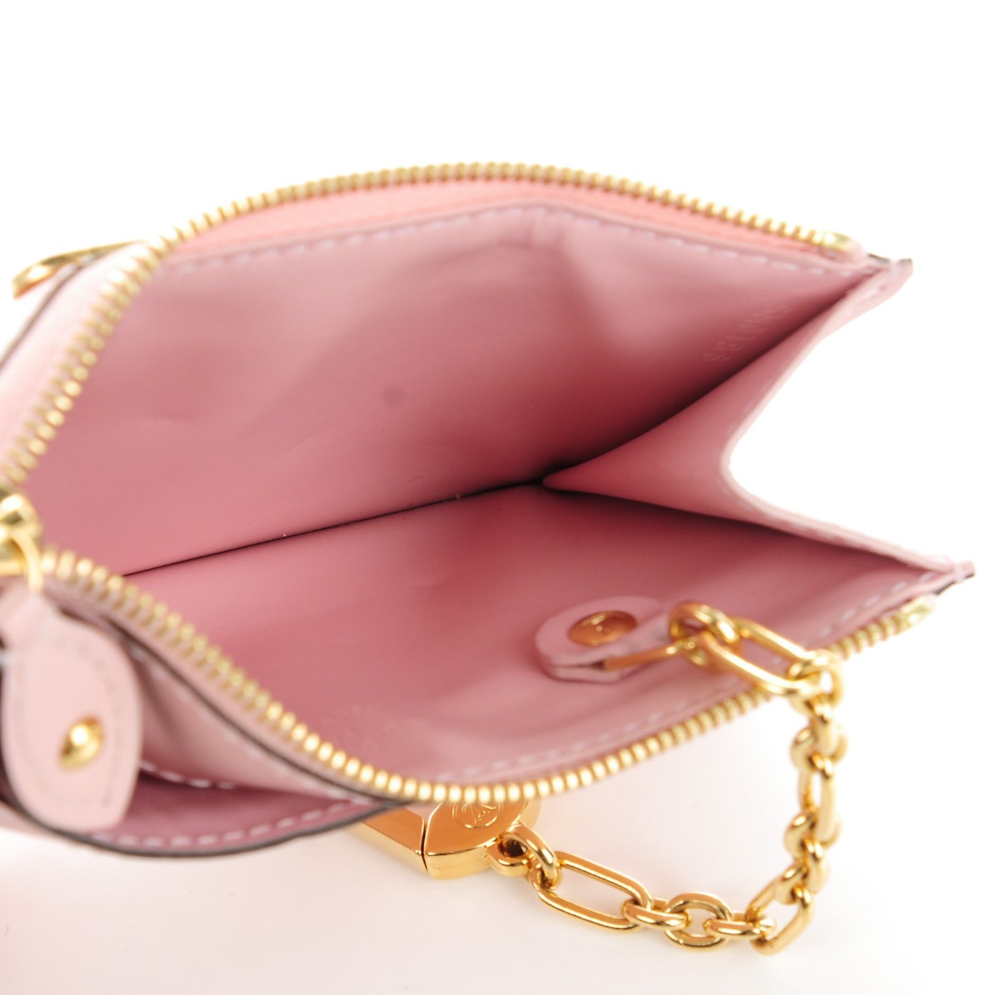 Vernis Key Pouch Rose Ballerine