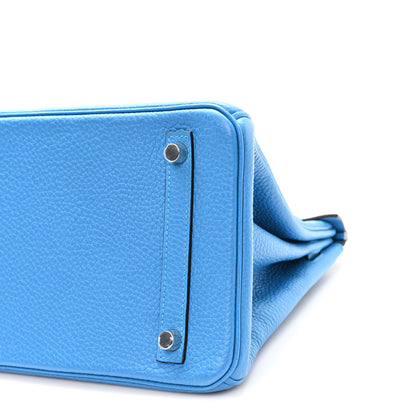 Hermes Togo BIRKIN 30 Bleu Zanzibar 10 of 10