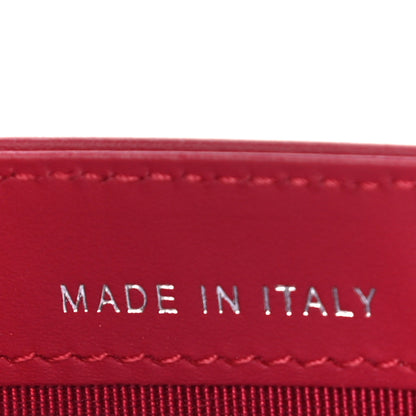 Chanel Calfskin Stitched Removable Insert Red 7 of 10