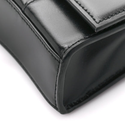 Balenciaga Shiny Box Calfskin Hourglass Chain Bag Black 10 of 10