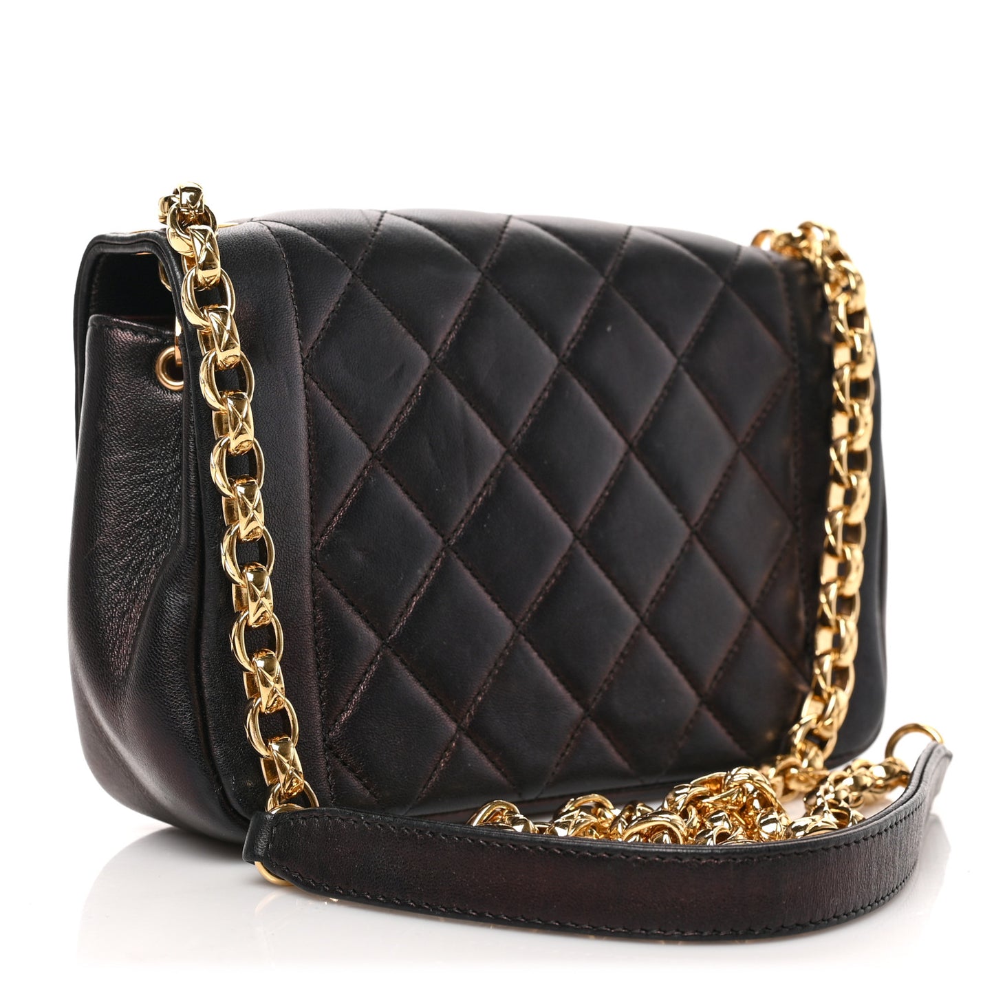 Lambskin Mini Chic With Me Flap Black