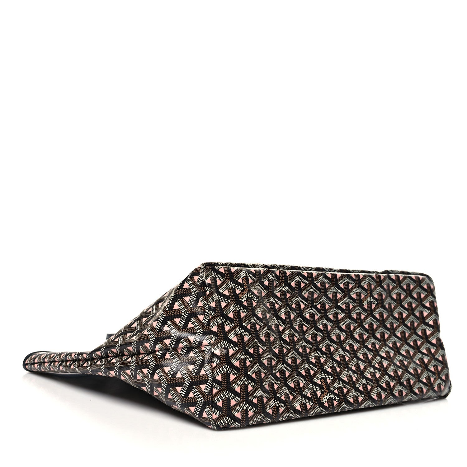 Goyard Goyardine Saint Louis Claire Voie PM Black Pink 5 of 10