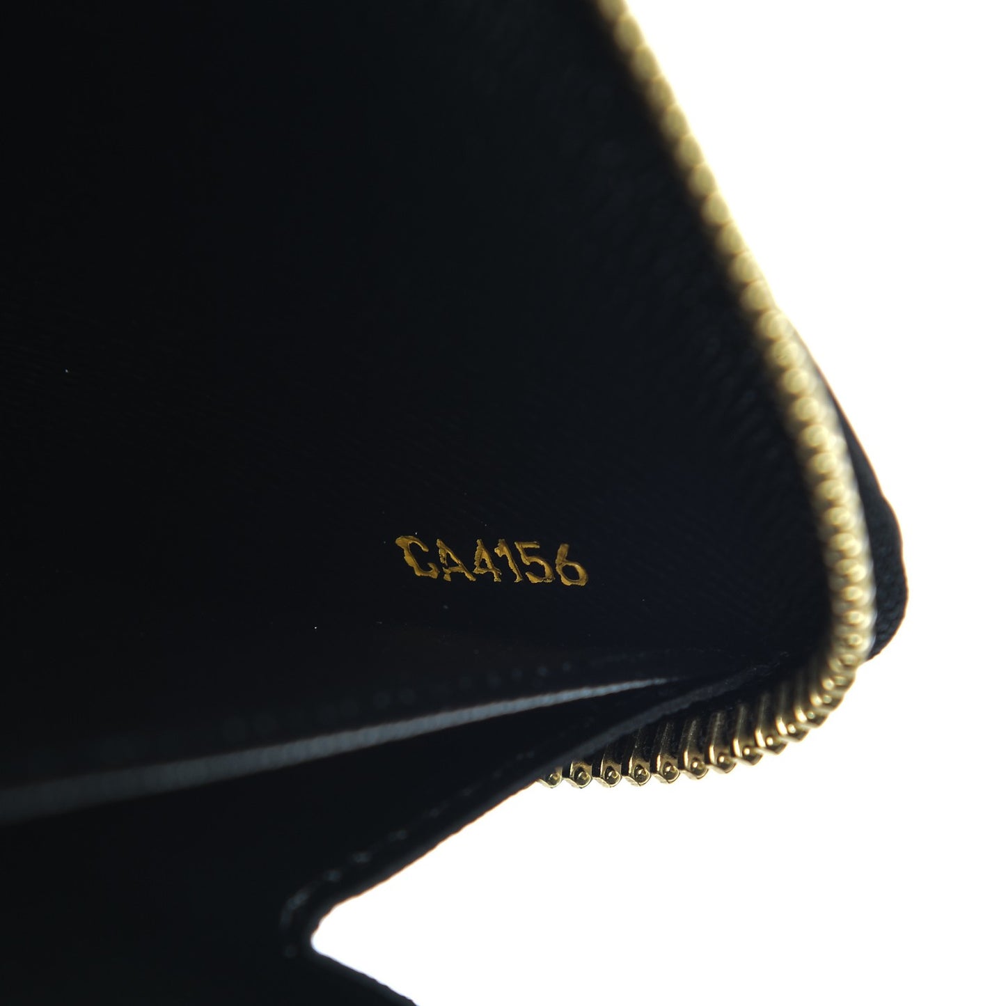 Epi Damier Race Zippy Wallet Black Yellow