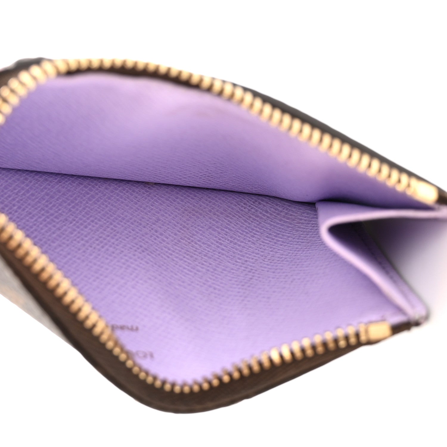 Louis Vuitton Monogram Zipped Romy Card Holder Bubble Tea 1882672