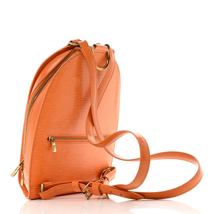 Louis Vuitton Epi Mabillon Backpack Mandarin 2 of 27