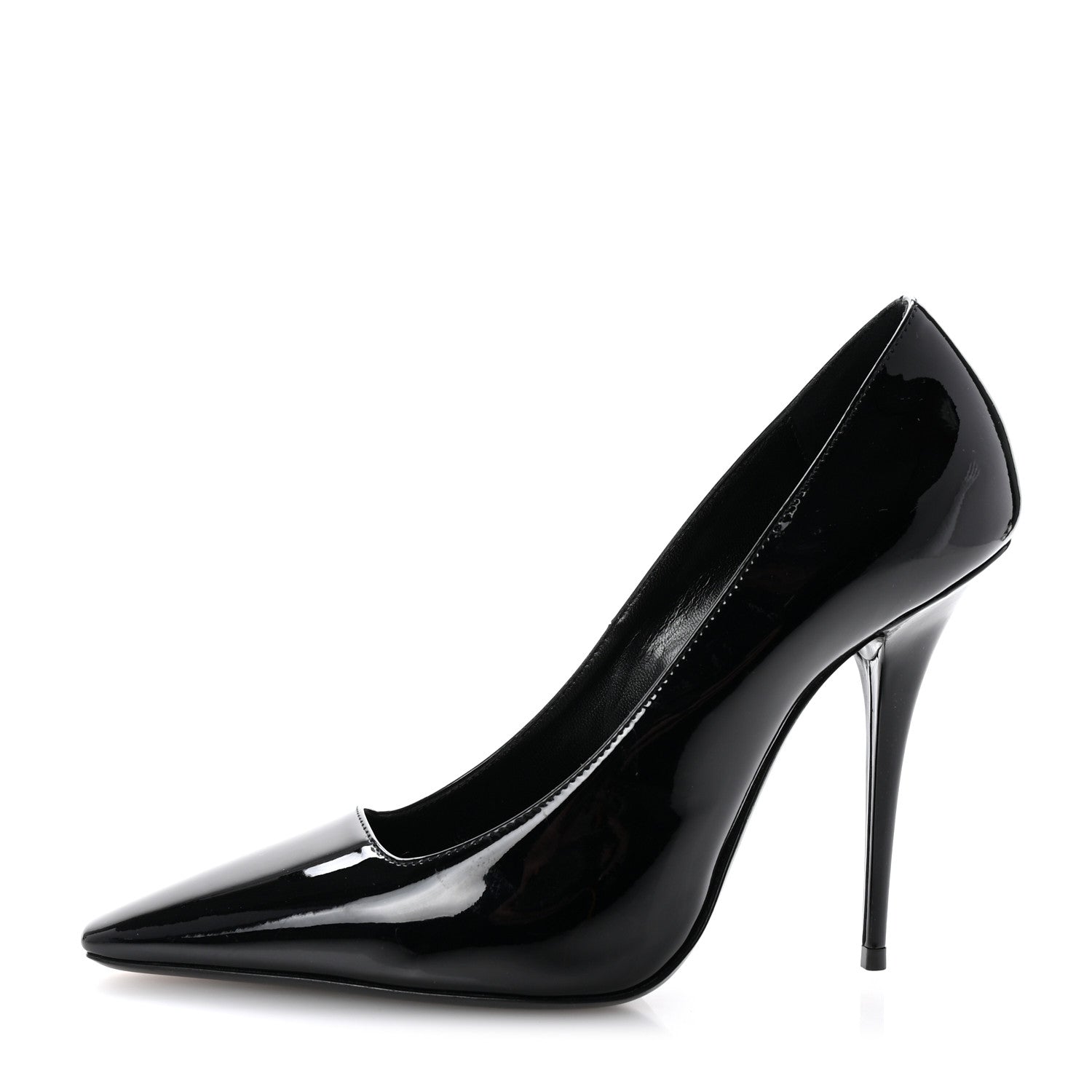 Saint Laurent Patent Instinct Pumps 39 Black 1 of 9