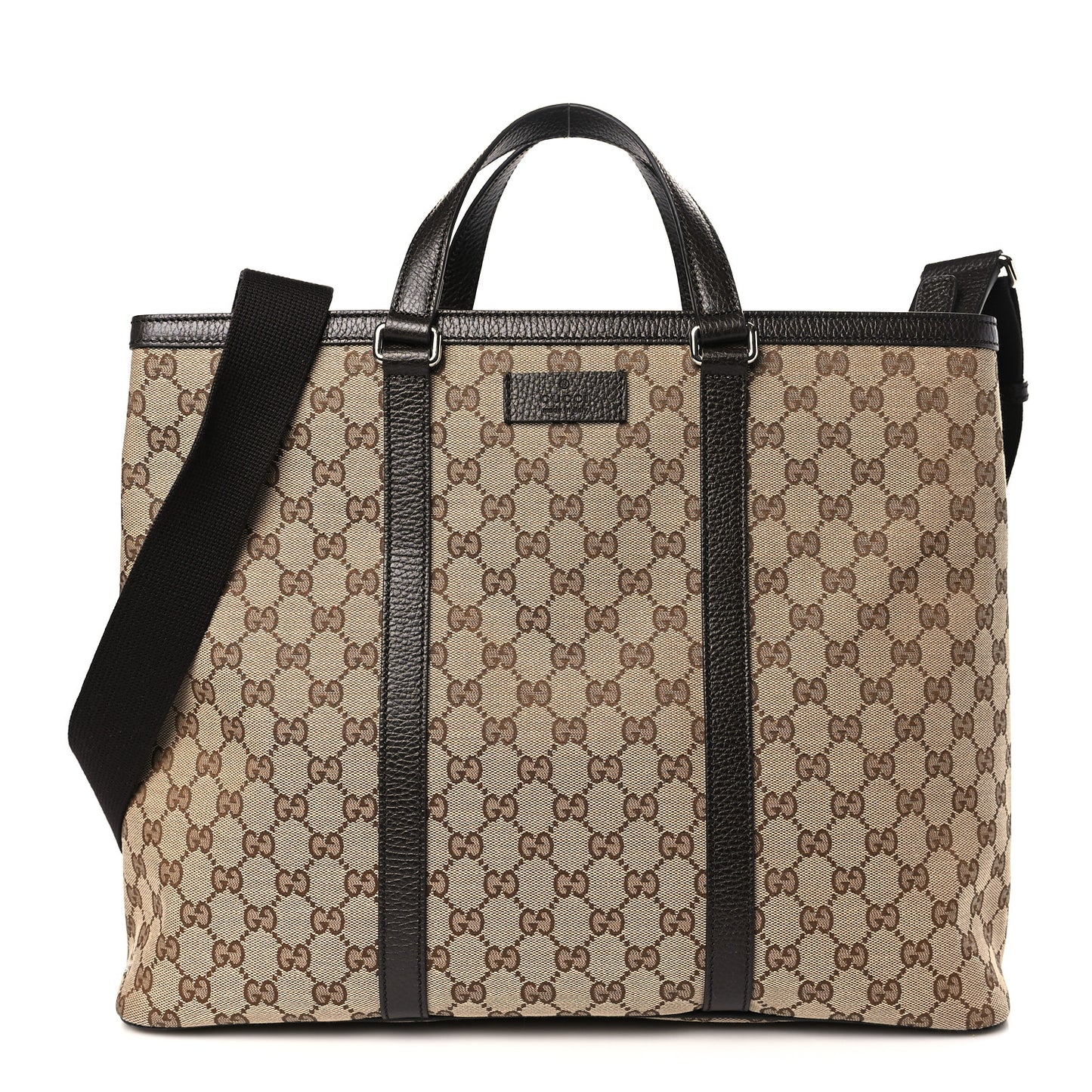 GG Monogram Large Joy Tote Bag Dark Brown