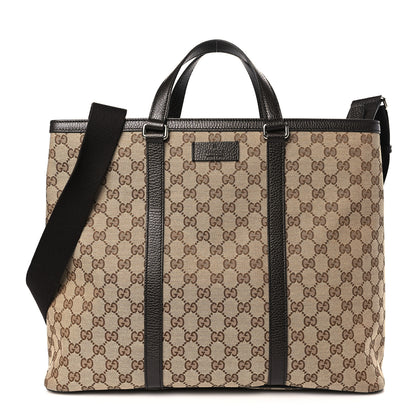 Gucci GG Monogram Large Joy Tote Bag Dark Brown 1 of 9