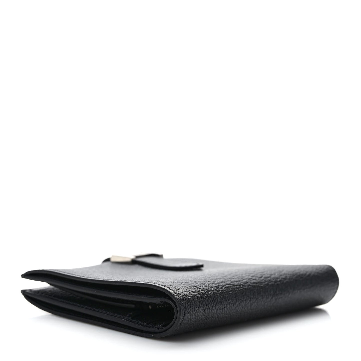 Chevre Mysore Bearn Compact Wallet Black