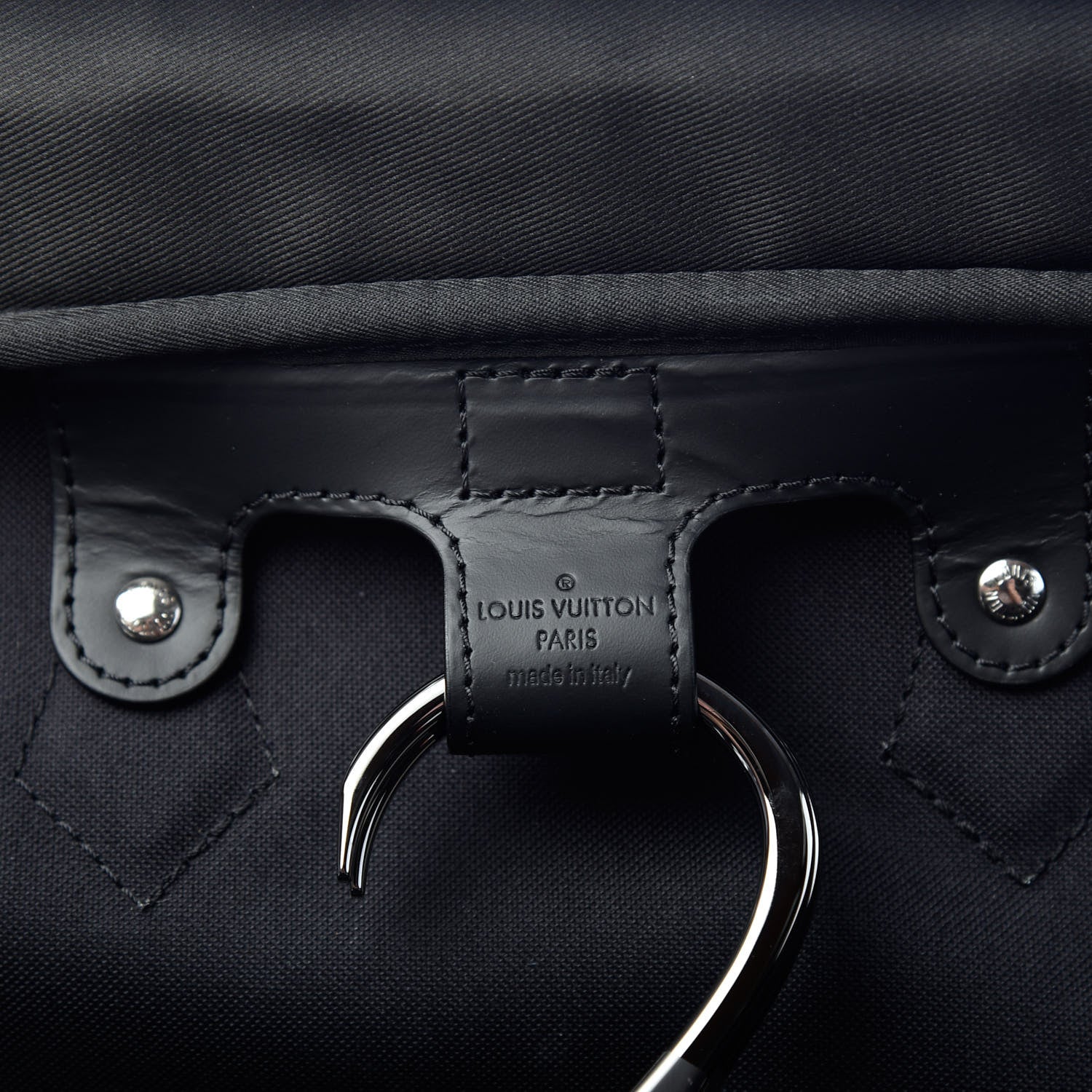 Louis Vuitton Monogram Eclipse Garment Cover 2 Hangers 6 of 10