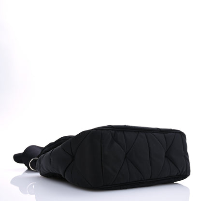 Prada Re-Nylon Quilted Padded Flap Shoulder Bag Black 4 of 10