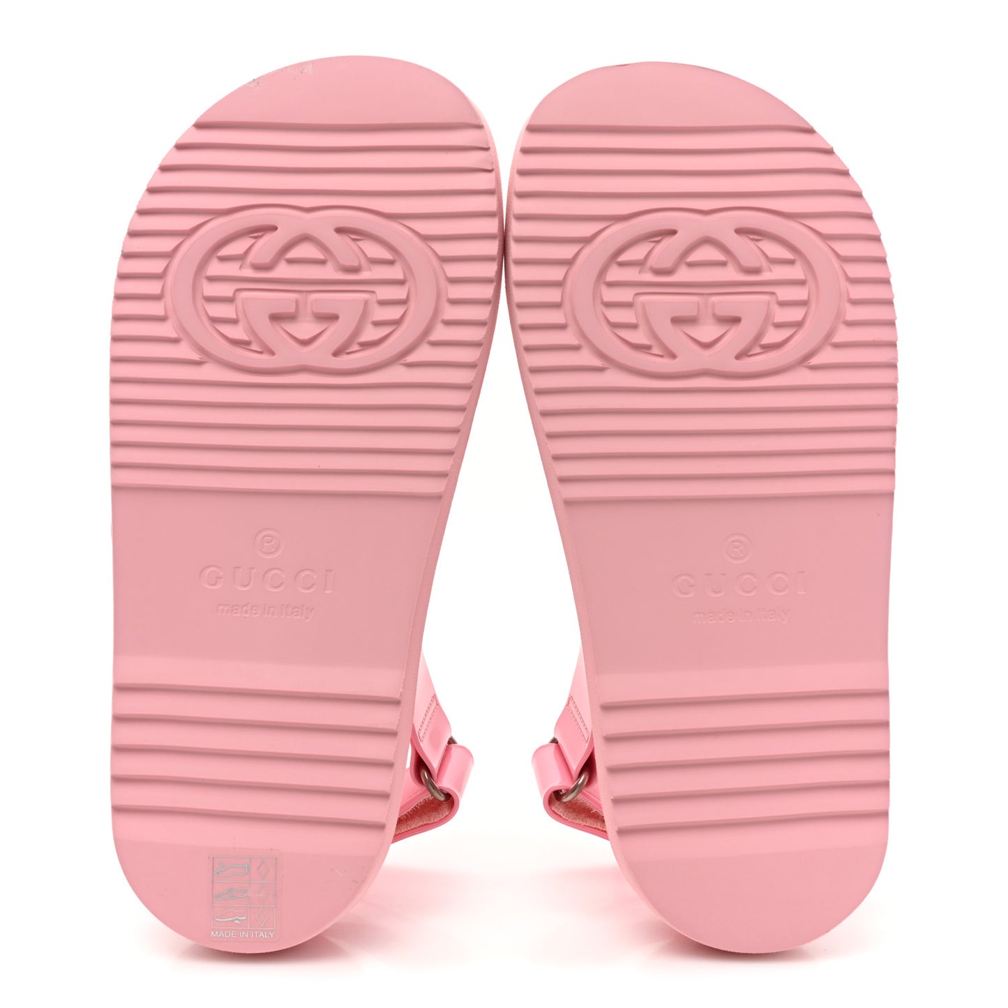 Rubber Mini Double G Womens Isla Dad Sandals 36 Wild Rose
