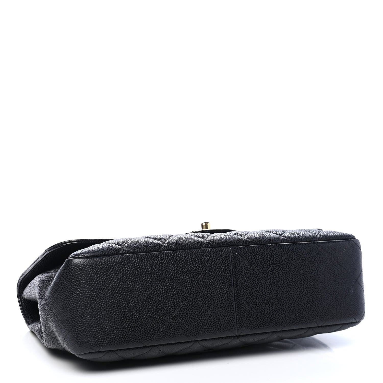 Chanel Caviar Quilted Jumbo Single Flap Black 3 of 8