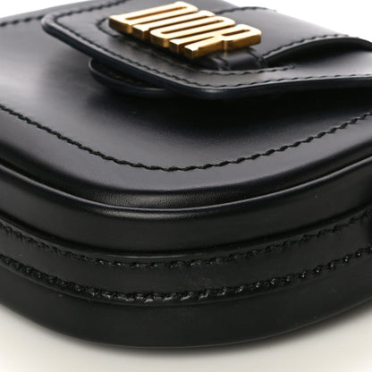 Christian Dior Calfskin Mini D Fence Saddle Bag Black 11 of 16