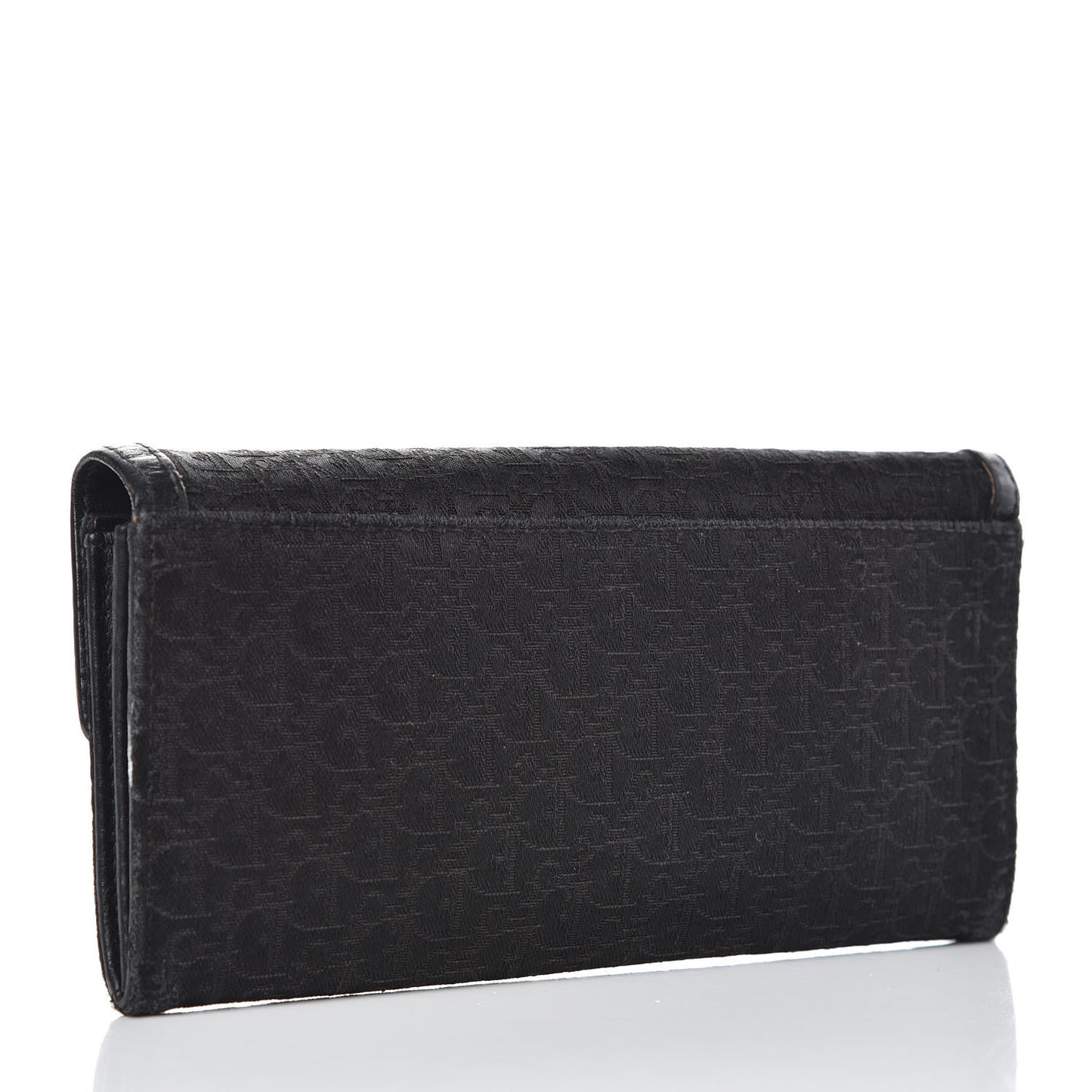 Monogram Flap Wallet Black