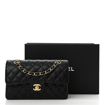 Chanel Caviar Quilted Small Double Flap Black 11 of 11