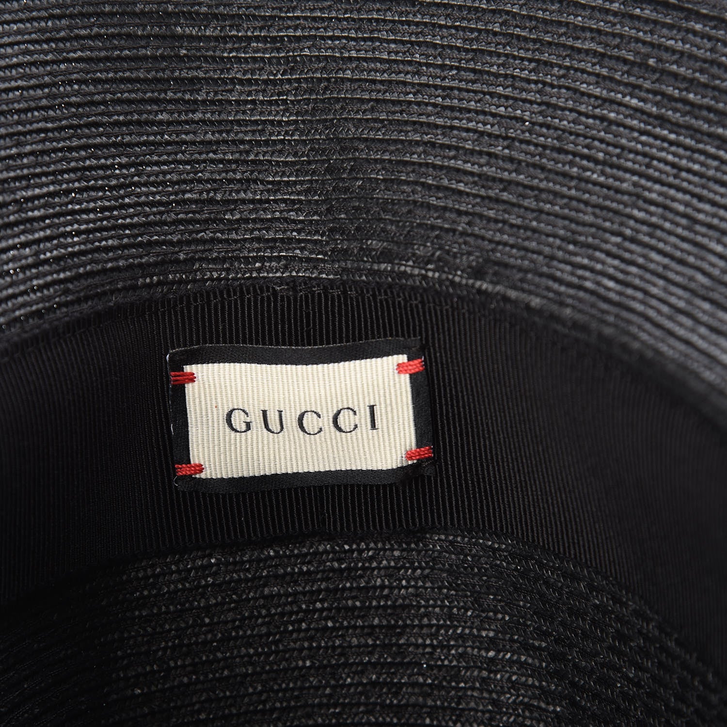 Gucci Raffia Double G Hat S Black 5 of 6