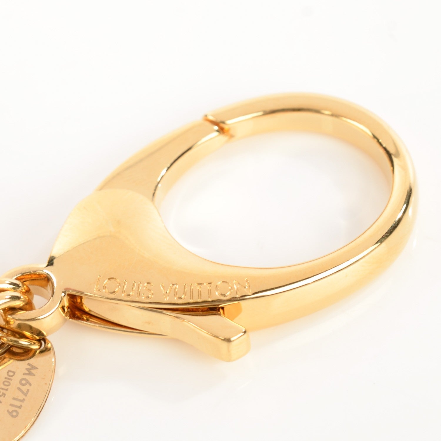 Louis Vuitton Fleur De Monogram Bag Charm Dore 3 of 6