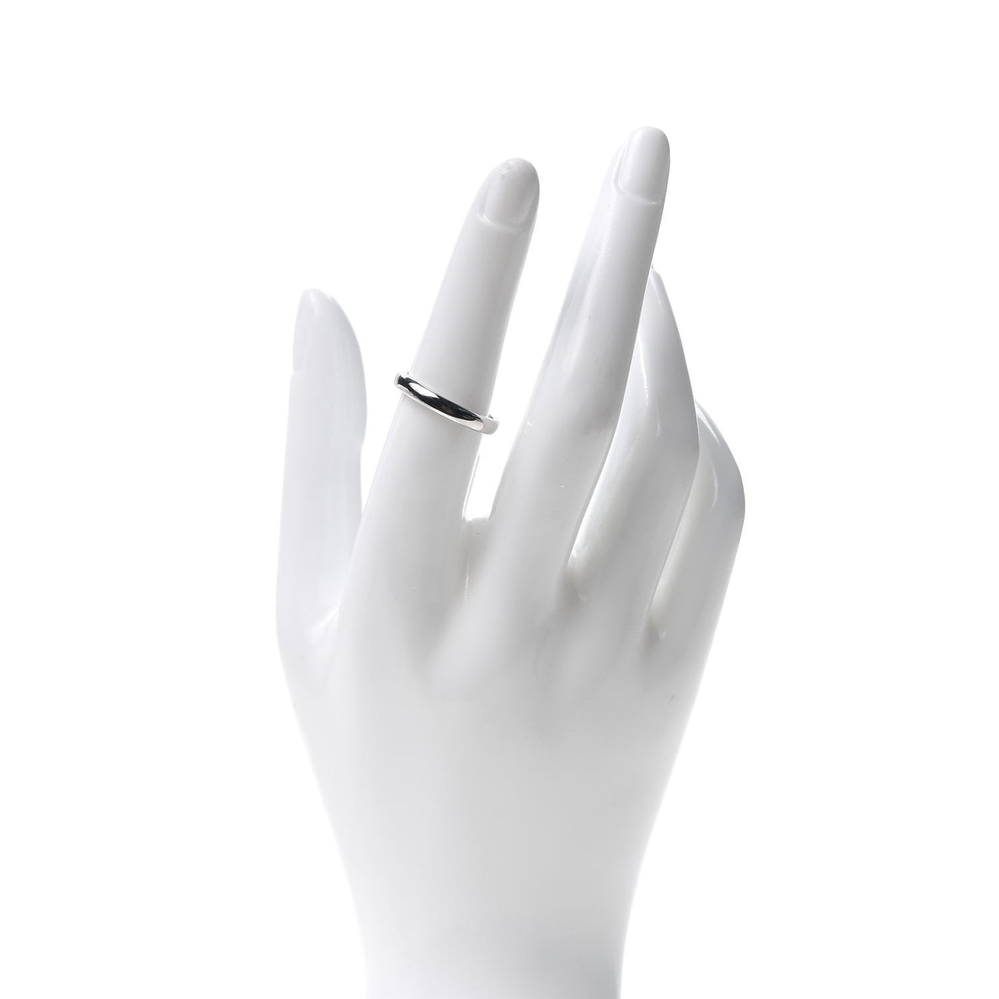 Platinum 3mm Classic Wedding Band Ring 54 6.75