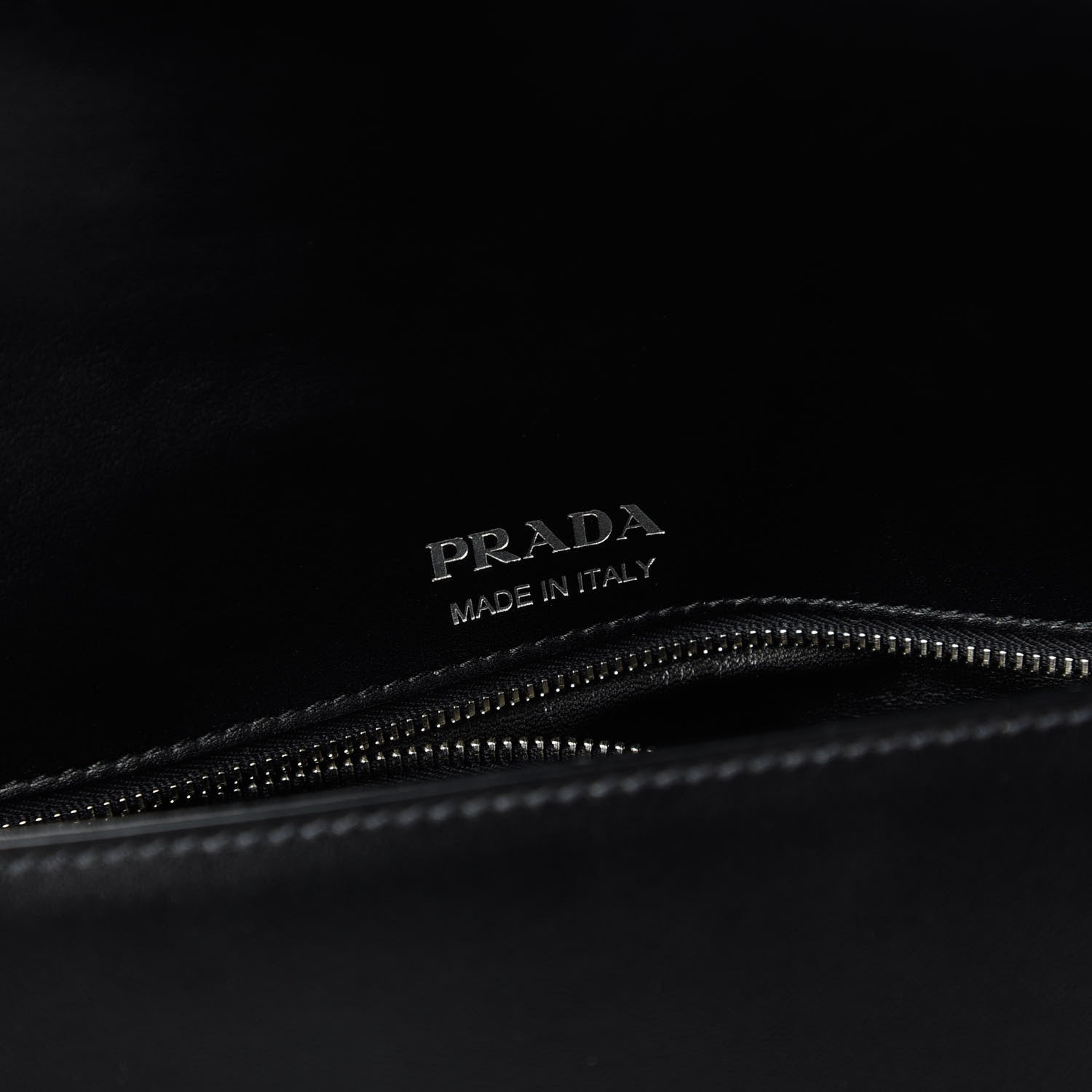 Prada City Calfskin Manuelle Shoulder Bag Black 9 of 10