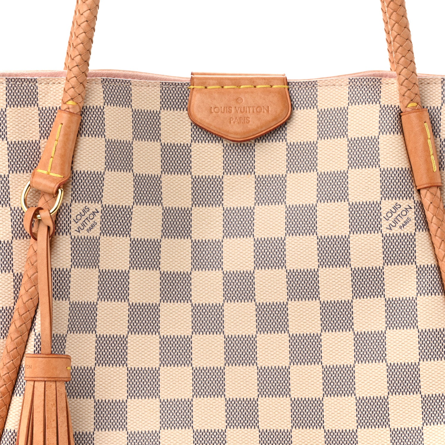 Louis Vuitton Damier Azur Propriano Rose Ballerine 8 of 10
