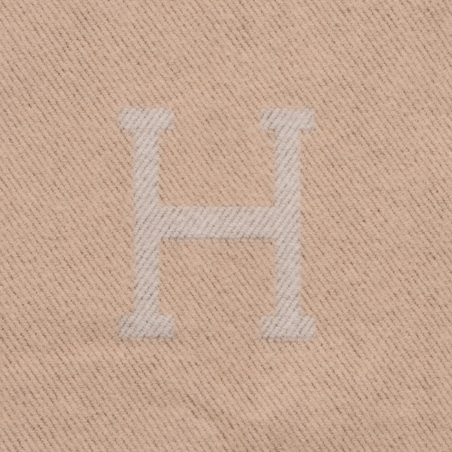Wool Cashmere Avalon III Blanket Coco Camomille