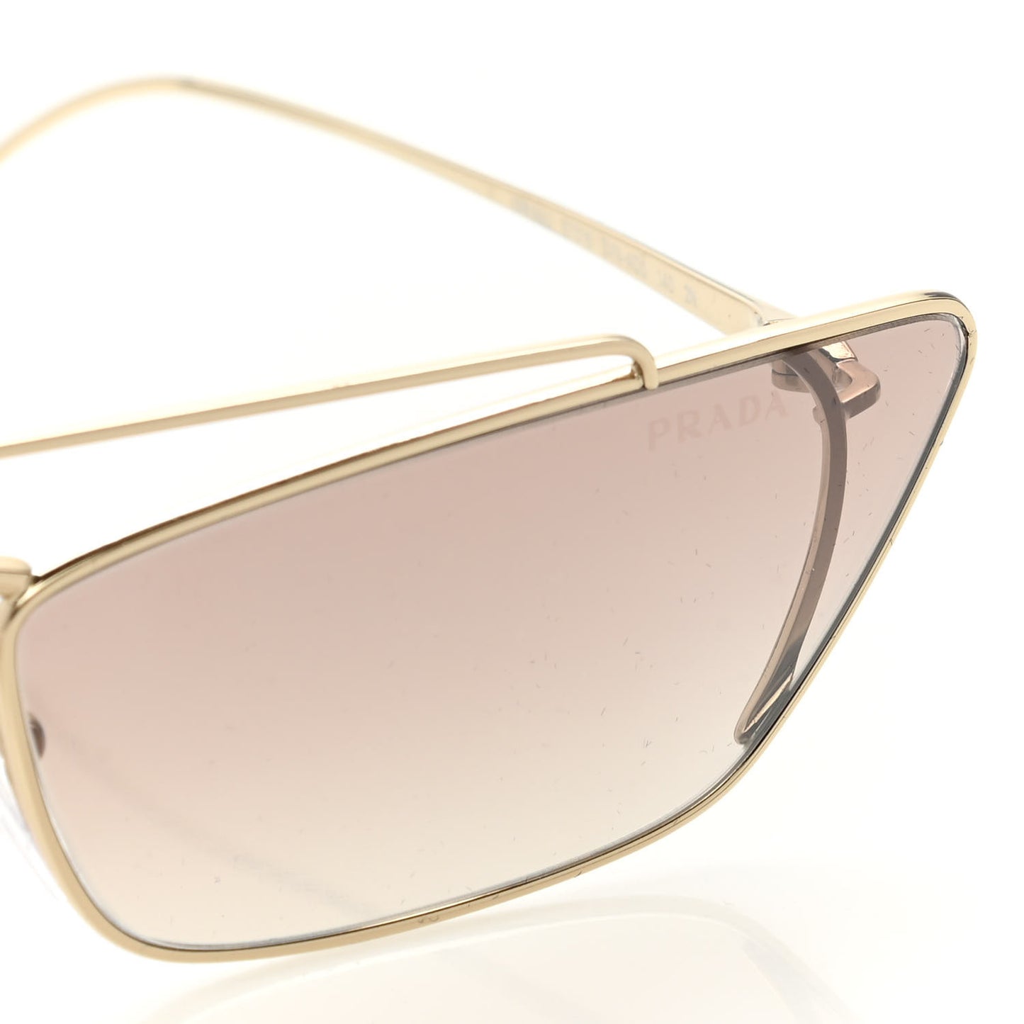Cat Eye Sunglasses SPR 64U Gold