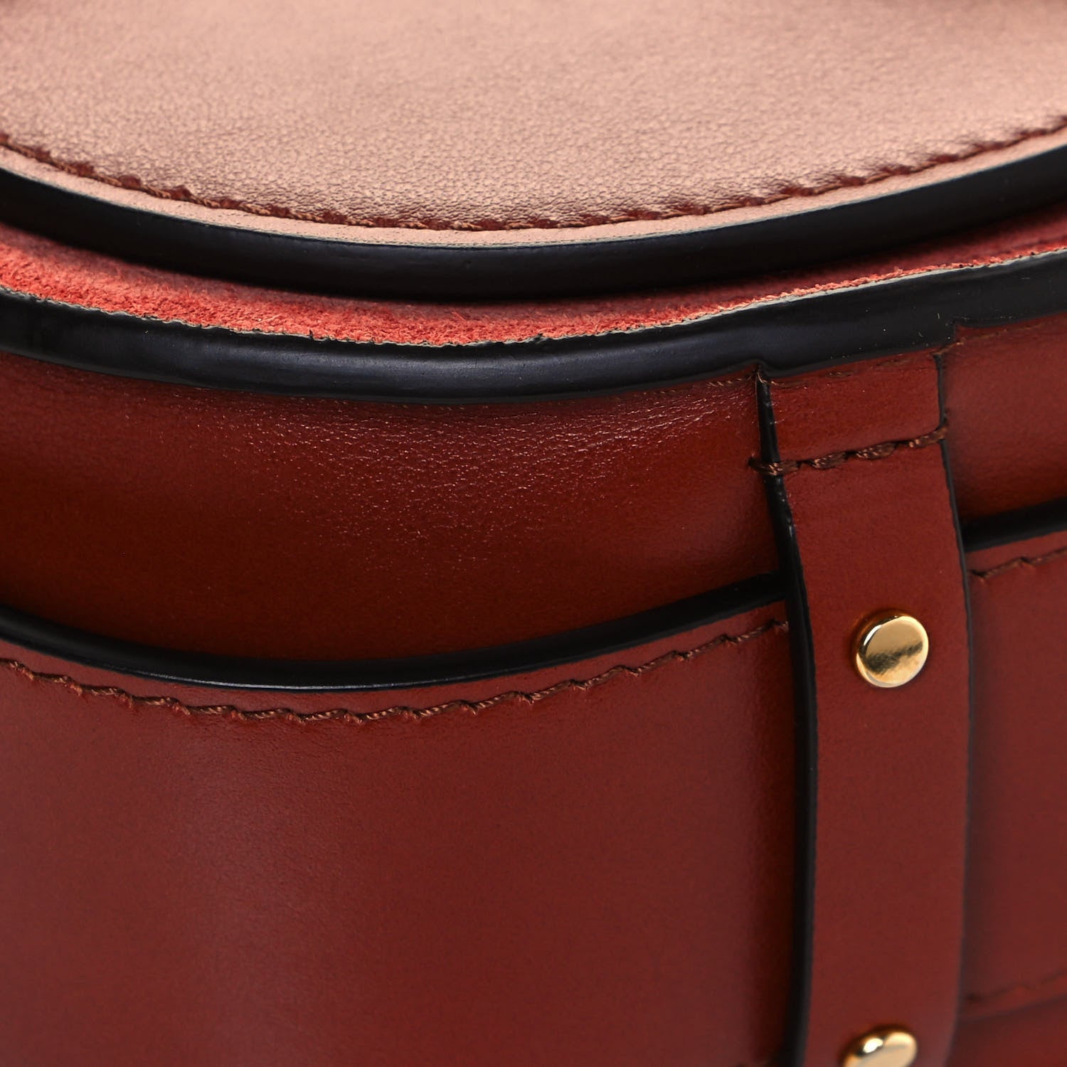 Chloe Calfskin Small Tess Bag Sepia Brown 8 of 14