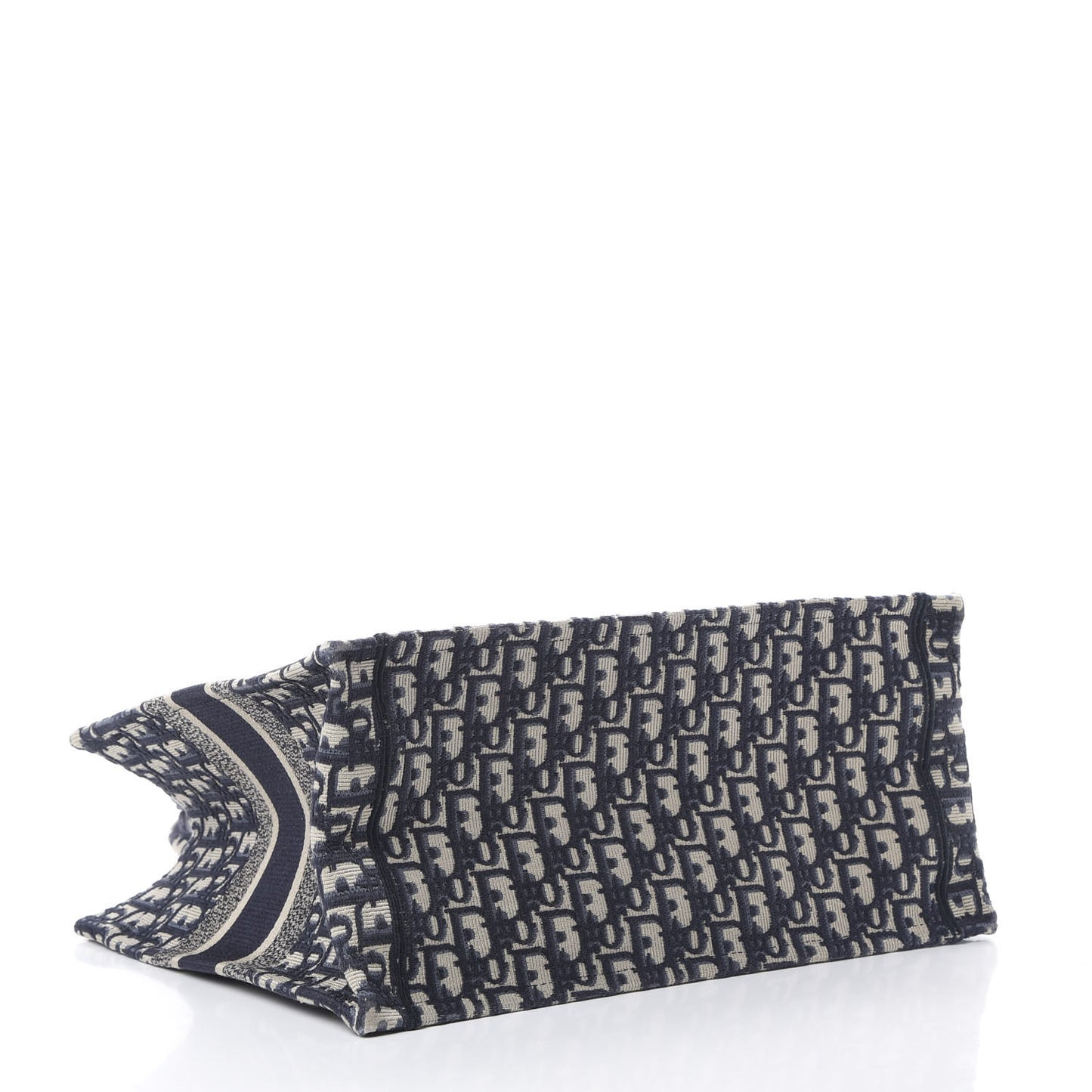 Oblique Medium Book Tote Blue Multicolor