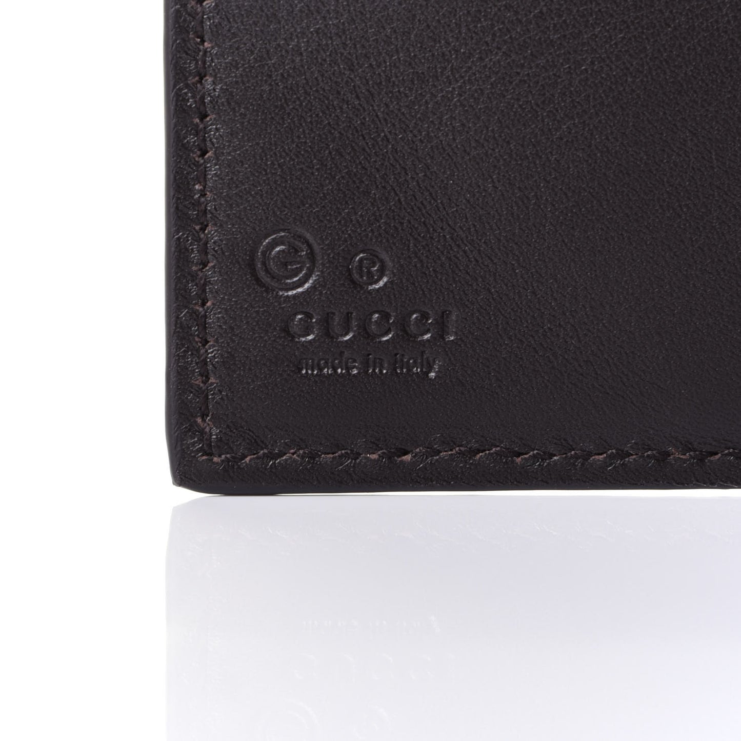 Microguccissima Bi-Fold Wallet Testa di Moro