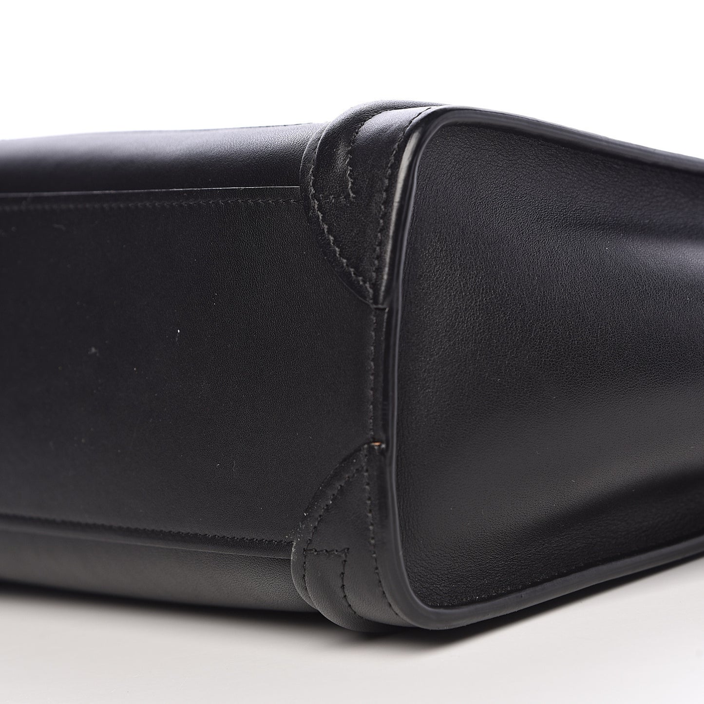 Smooth Calfskin Nano Luggage Black