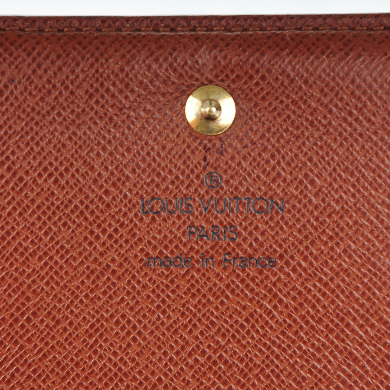 Louis Vuitton Monogram Porte-Monnaie Tresor Wallet 6 of 9