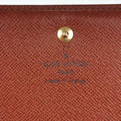 Louis Vuitton Monogram Porte-Monnaie Tresor Wallet 6 of 9