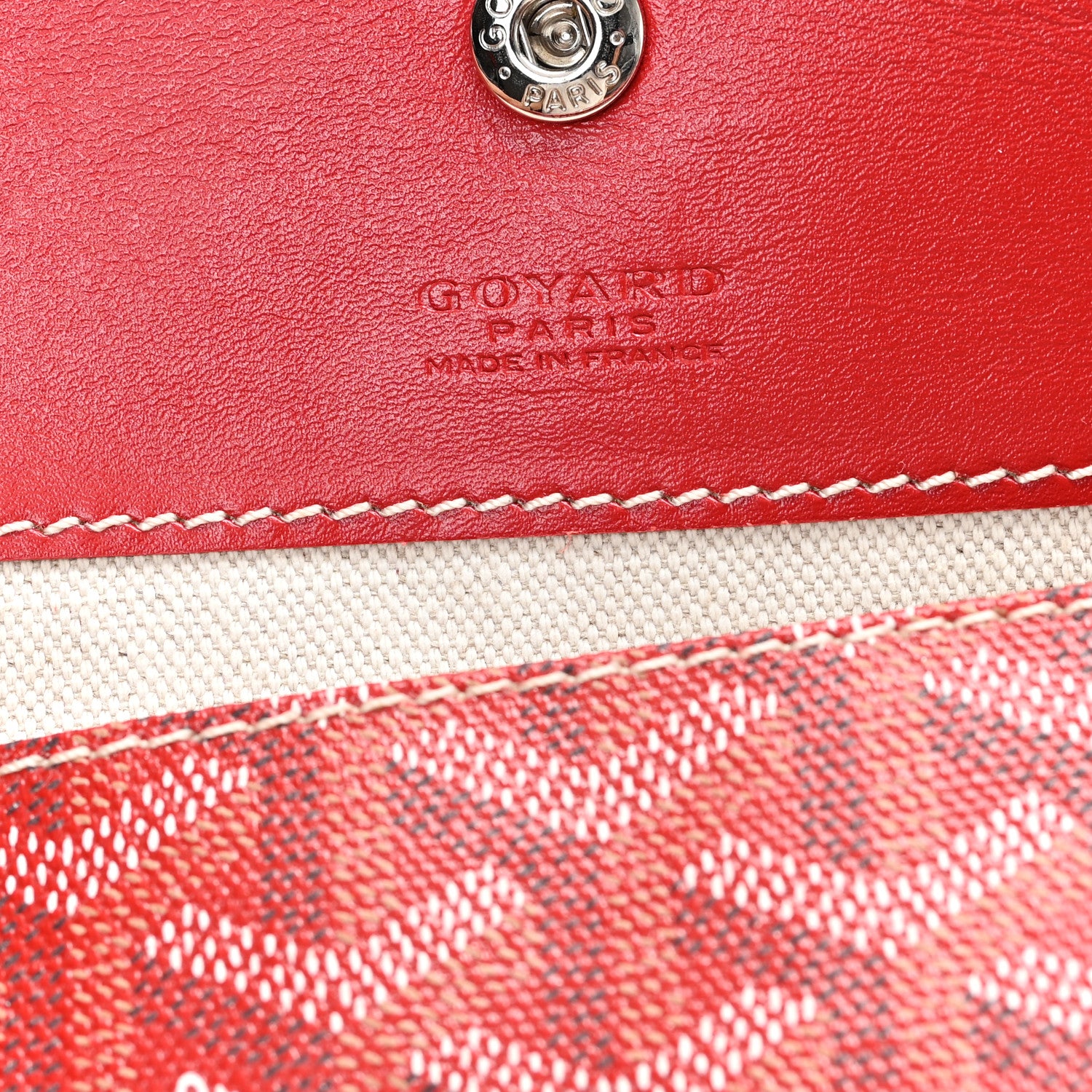 Goyard Goyardine Saint Louis PM Red 7 of 13