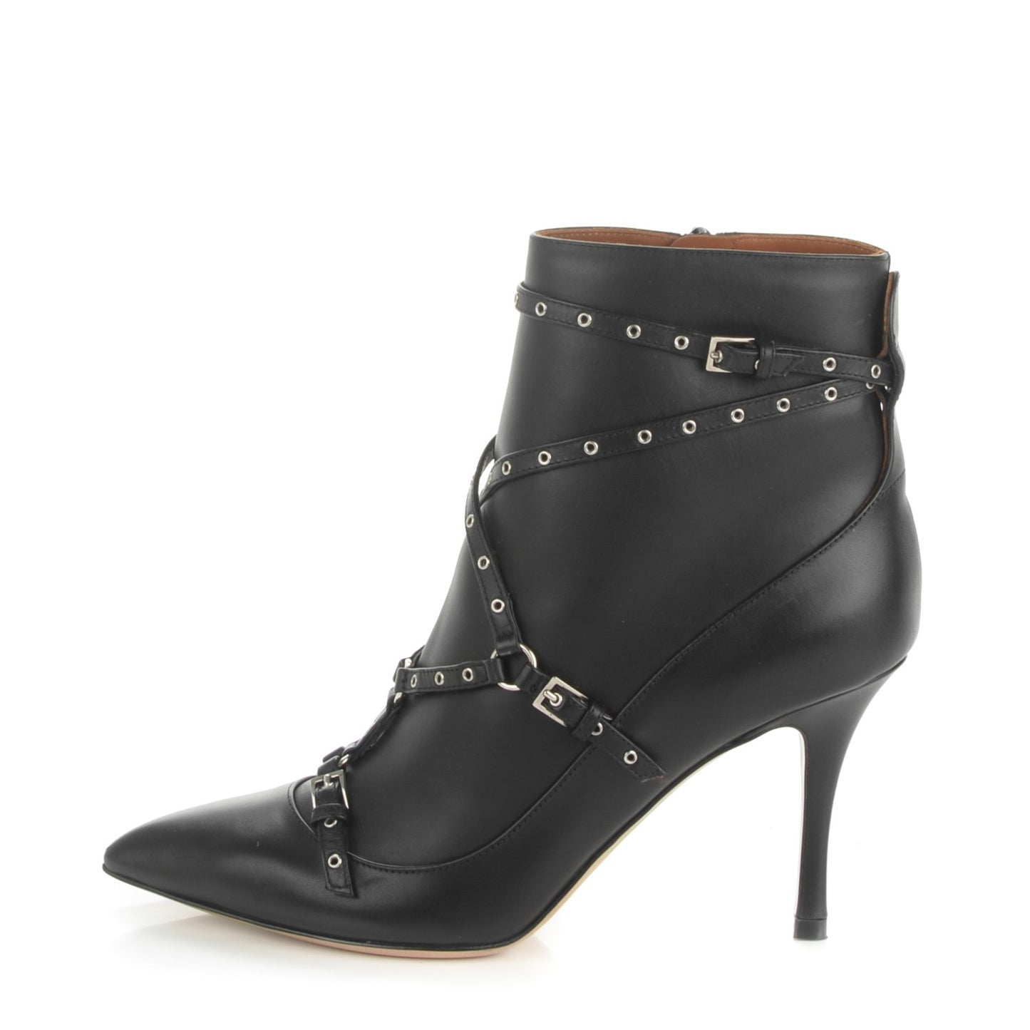 Nappa Love Latch 100mm Ankle Boots 37.5 Black