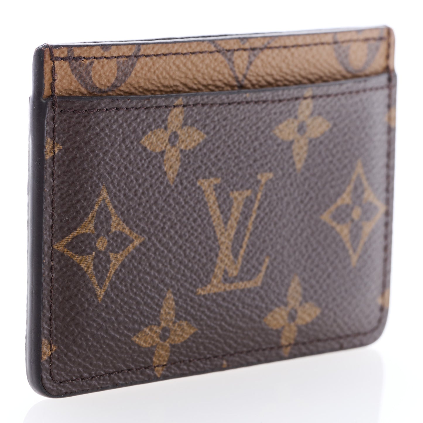 Reverse Monogram Card Holder