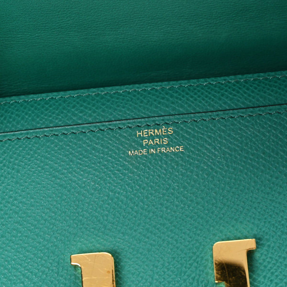 Hermes Epsom Constance Long To Go Wallet Vert Verone 6 of 10