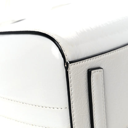 Givenchy Crinkled Patent Calfskin Mini Antigona White 10 of 15