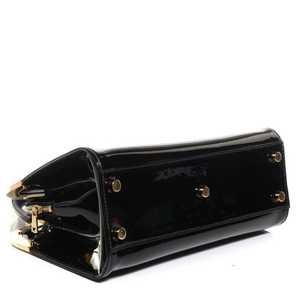 Saint Laurent Patent Small Uptown Black 4 of 9