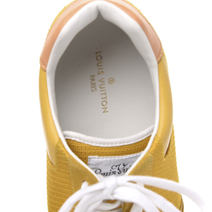 Louis Vuitton Calfskin Suede Abbesses Sneakers 8 Jaune 6 of 11