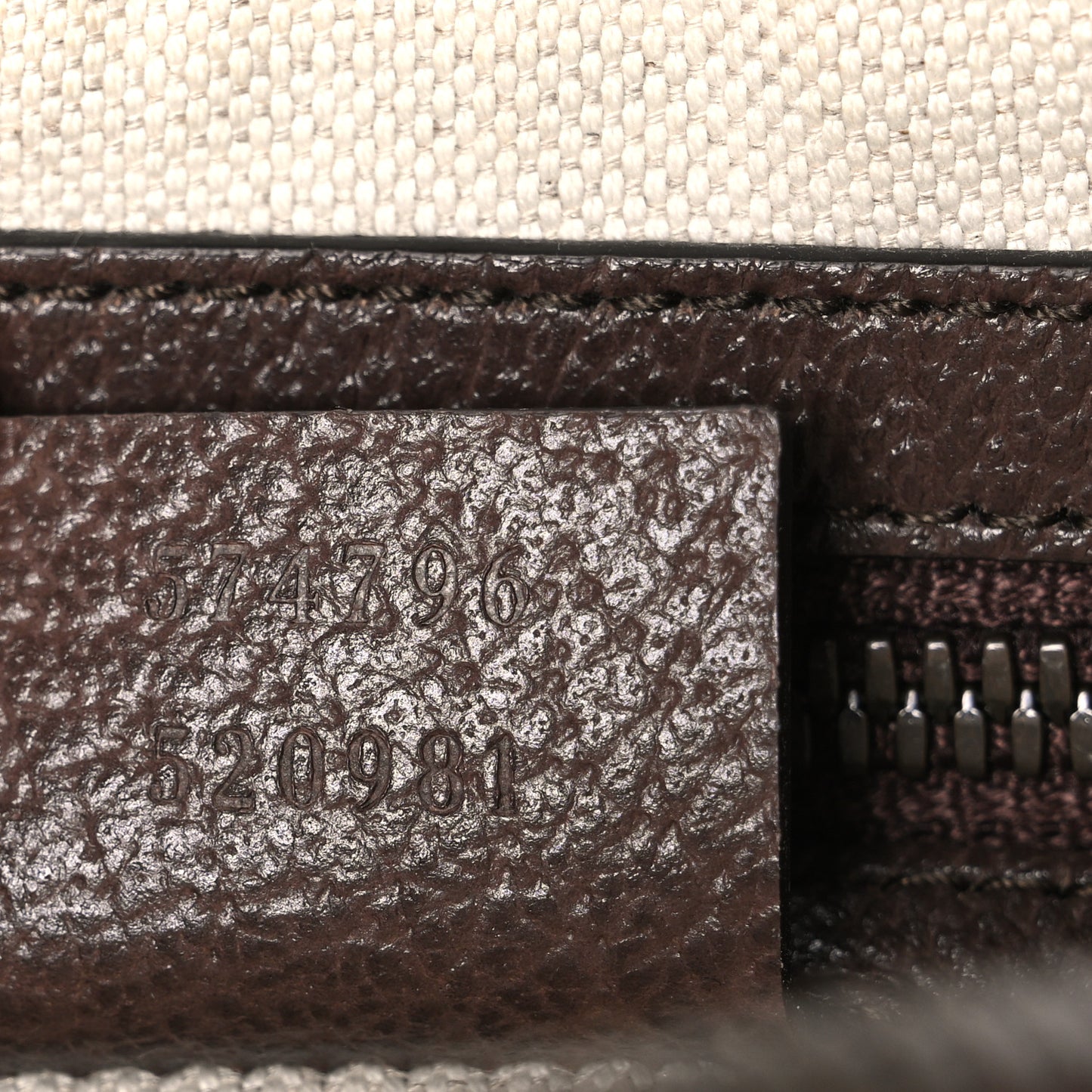 Soft GG Supreme Monogram Medium Ophidia Belt Bag Dark Brown