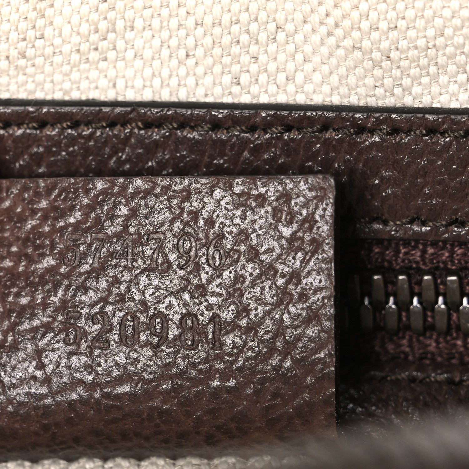 Gucci Soft GG Supreme Monogram Medium Ophidia Belt Bag Dark Brown 7 of 11