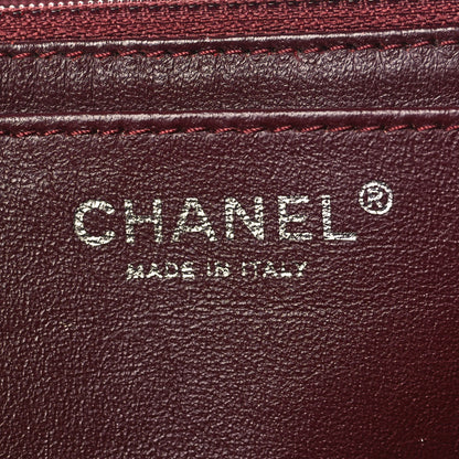 Chanel Lambskin Quilted Jumbo Single Flap Dark Red 6 of 11