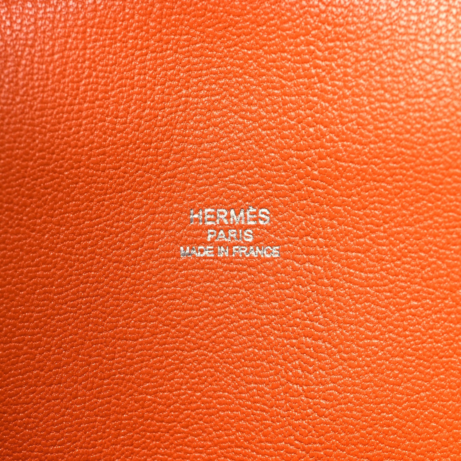 Hermes Taurillon Clemence Jypsiere 28 Orange 7 of 10