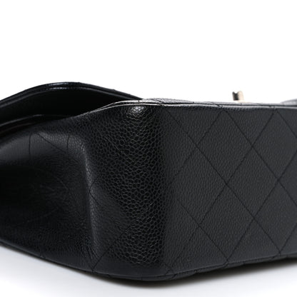 Chanel Caviar Quilted Jumbo Double Flap Black 9 of 10