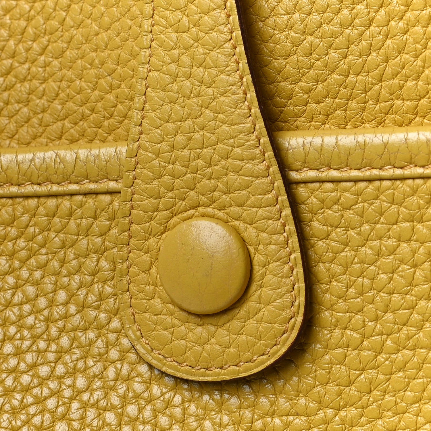Hermes Taurillon Clemence Evelyne III PM Soleil 12 of 13