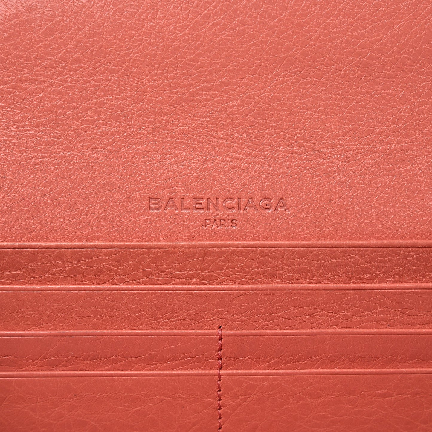 Agneau Classic Hardware Money Wallet Rose Azalee