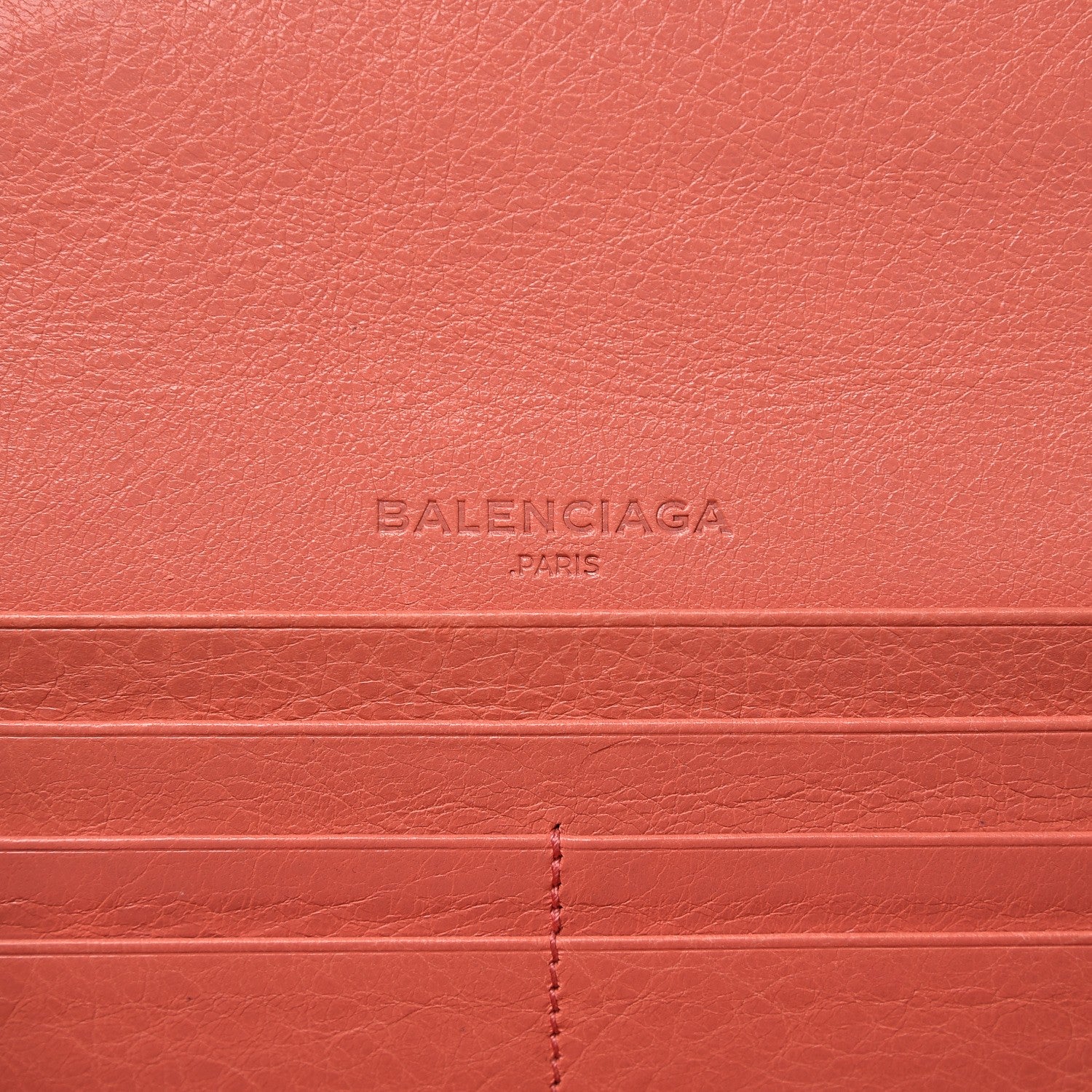 Balenciaga Agneau Classic Hardware Money Wallet Rose Azalee 6 of 11